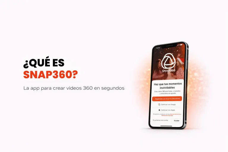 Qué es Snap360, la app para fotomatón 360 en eventos