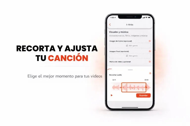 Recortar una canción en el móvil para un vídeo 360