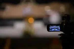 Automatic recording in the 360 photo booth
