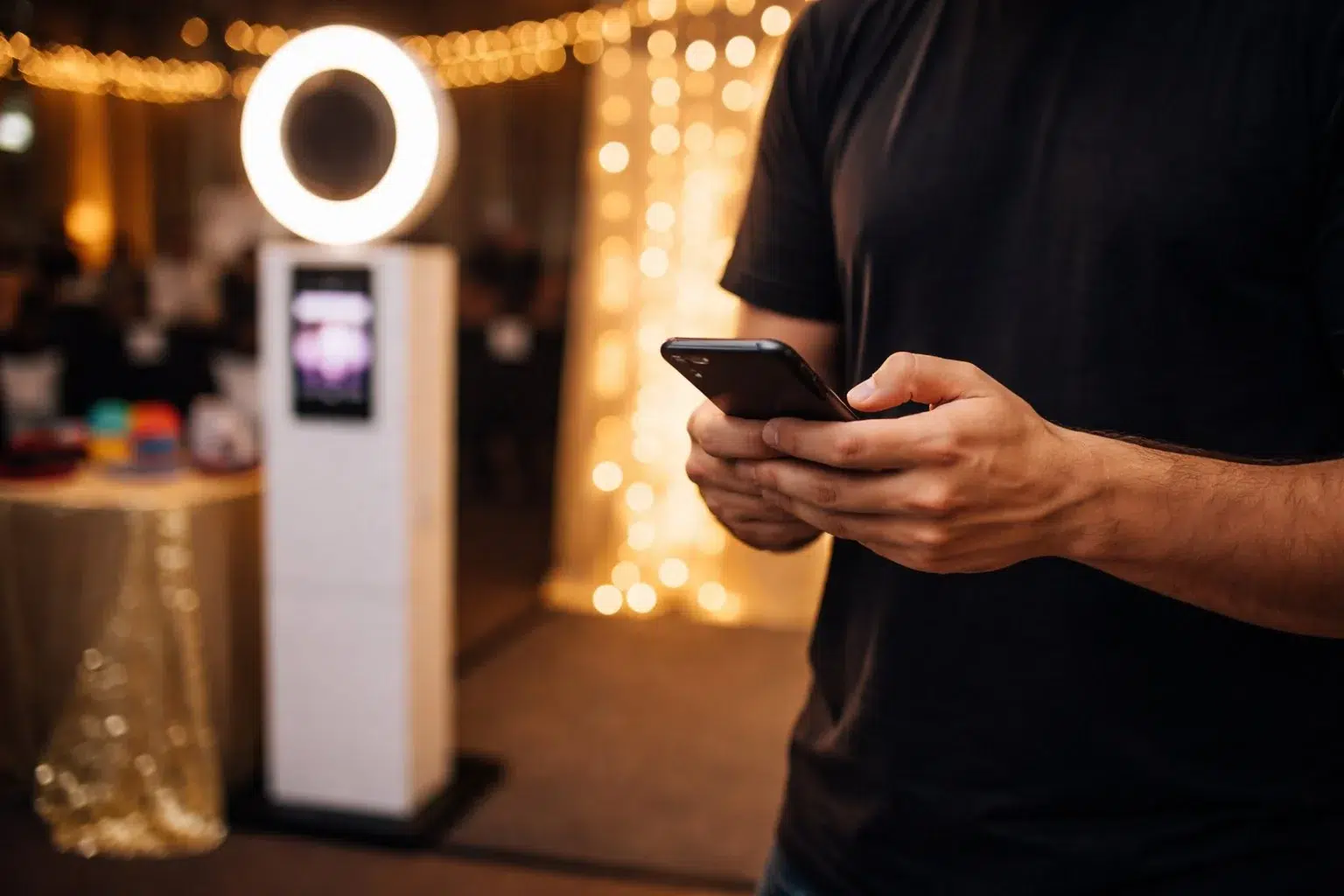 Use a 360 photo booth without a phone or GoPro